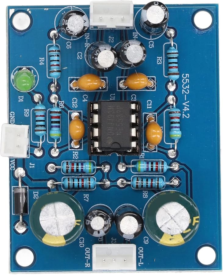 NE5532 Audio Preamplifier Board Module Replacement Accessory Part - Image 3